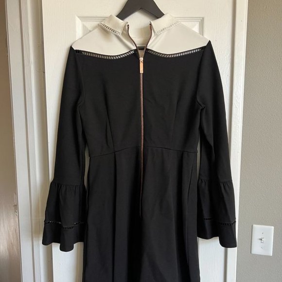 Ted Baker Pippiy Ladder Lace Skater Dress size 6 - Picture 3 of 6